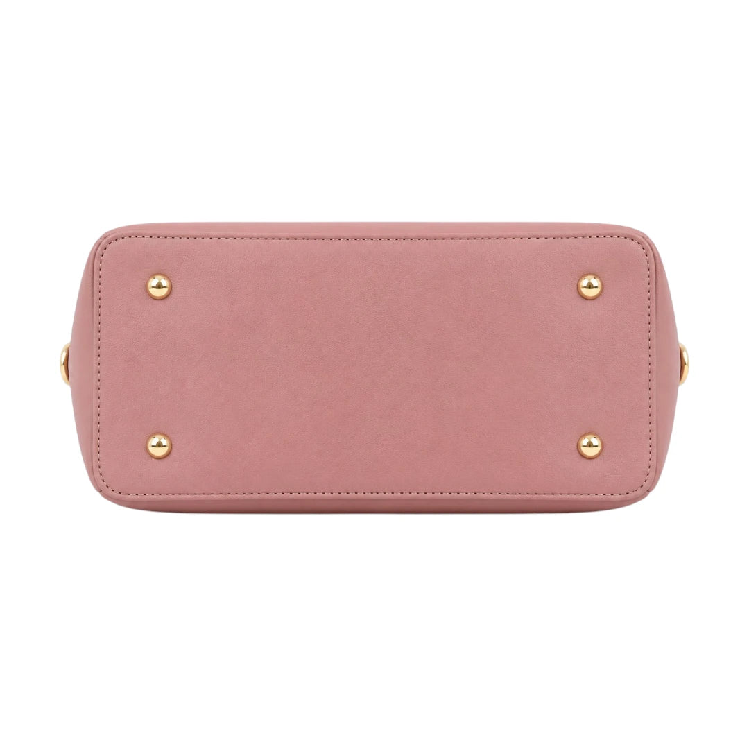 Bagistra Elegant  Pink Top Handle Handbag